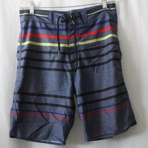 Split Size: 30 Boardshorts  Color: Blue, Black, yellow and, Red